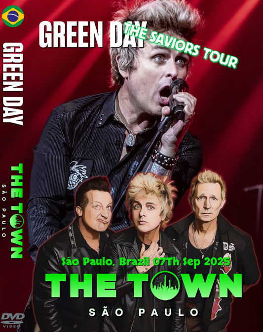 Green Day / The Saviors Tour 2025 The Town Fes (1DVDR)