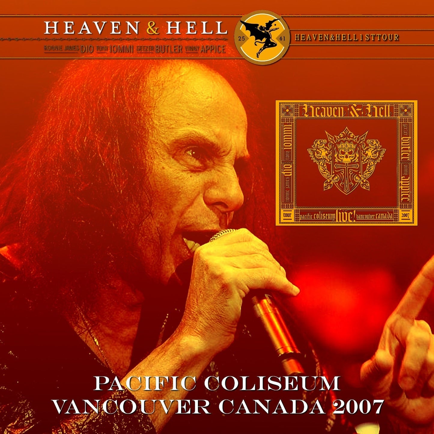 Ronnie James Dio / HEAVEN&HELL US Tour 2007 (2CDR)