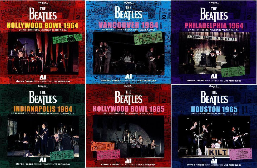 THE BEATLES / STEREO MONO REMIX AND REMASTERS LIVE ANTHOLOGY AI - AUDIO COMPANION (8CDSet)