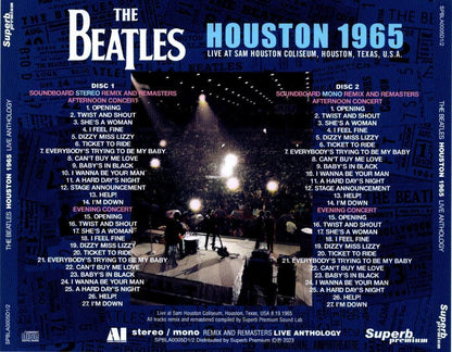 THE BEATLES / STEREO MONO REMIX AND REMASTERS LIVE ANTHOLOGY AI - AUDIO COMPANION (8CDSet)