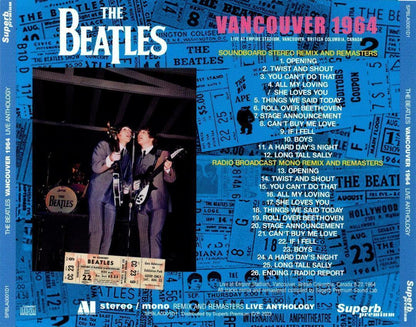THE BEATLES / STEREO MONO REMIX AND REMASTERS LIVE ANTHOLOGY AI - AUDIO COMPANION (8CDSet)