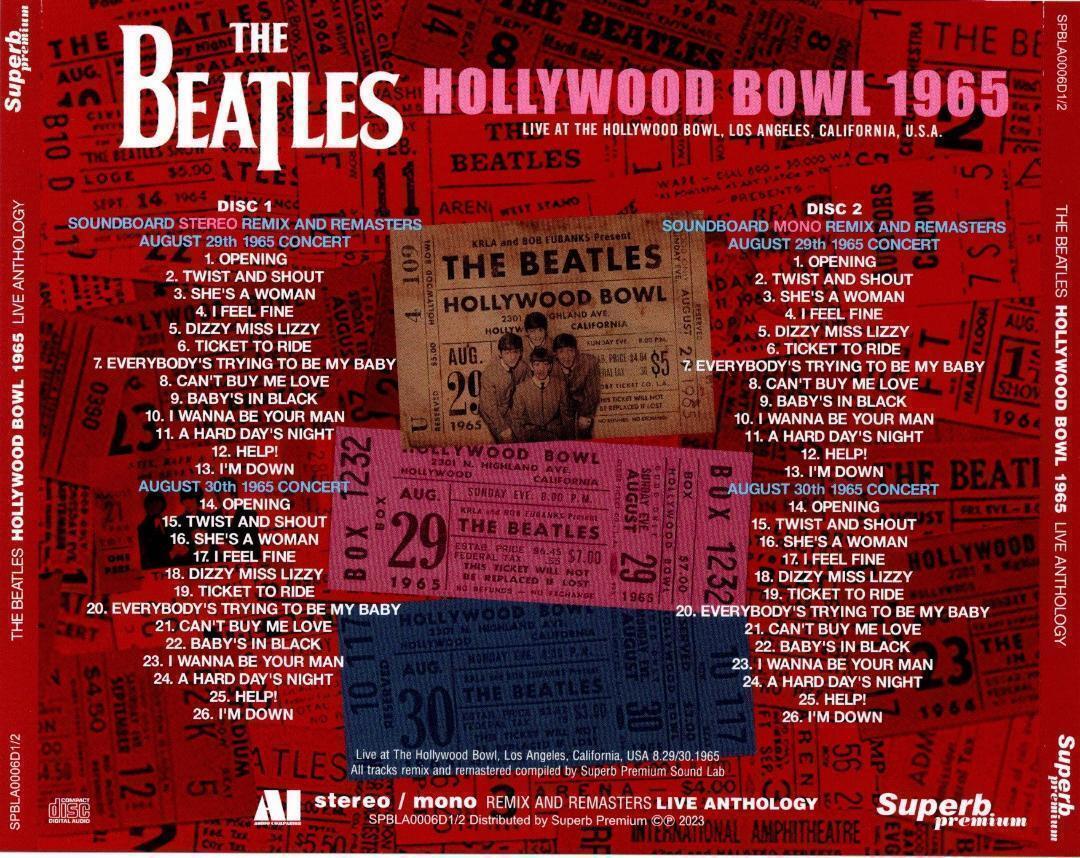 THE BEATLES / STEREO MONO REMIX AND REMASTERS LIVE ANTHOLOGY AI - AUDIO COMPANION (8CDSet)