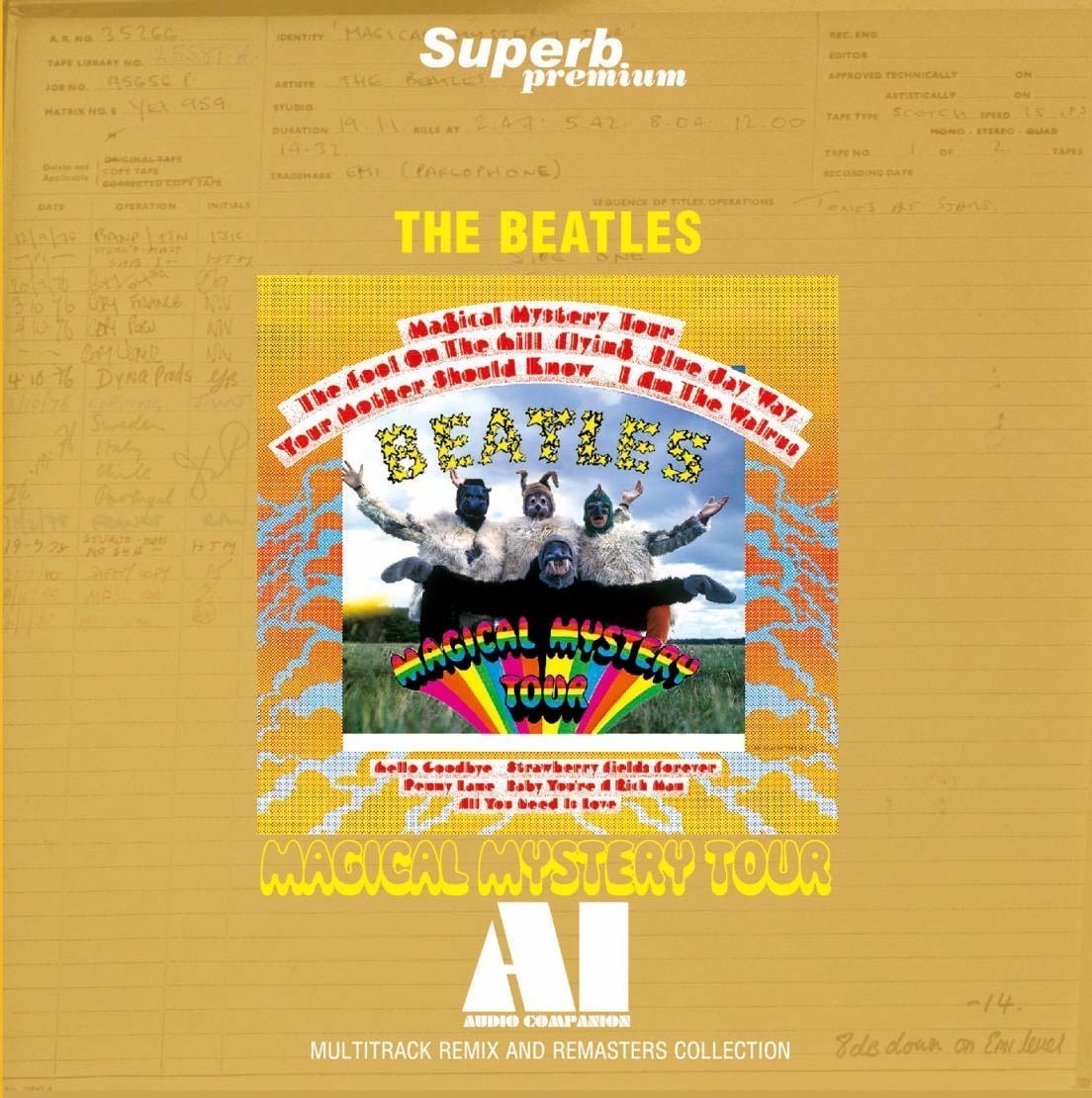THE BEATLES / AI  AUDIO COMPANION 3 Titles 8CD Set MAGICAL MYSTERY TOUR ABBEY ROAD LET IT BE