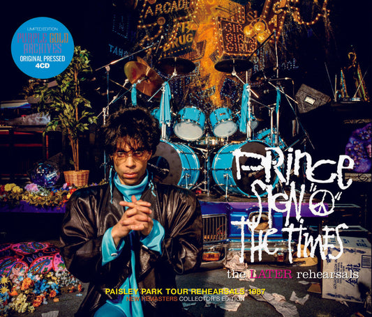 Prince Sign O The Times The Later Rehearsals 4CD Paisley Park Tour Rehearsals 1987