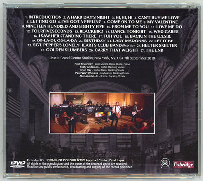 Paul McCartney / LIVE FROM NYC (1DVDR)