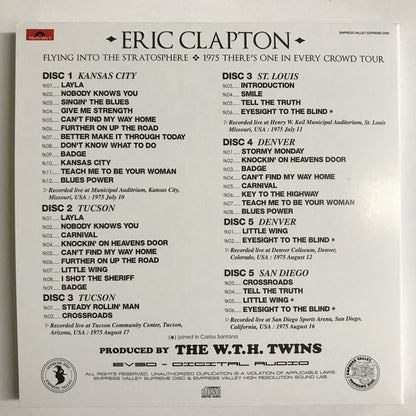 ERIC CLAPTON / FLYING INTO THE STRATOSPHERE (4CD+5CD )