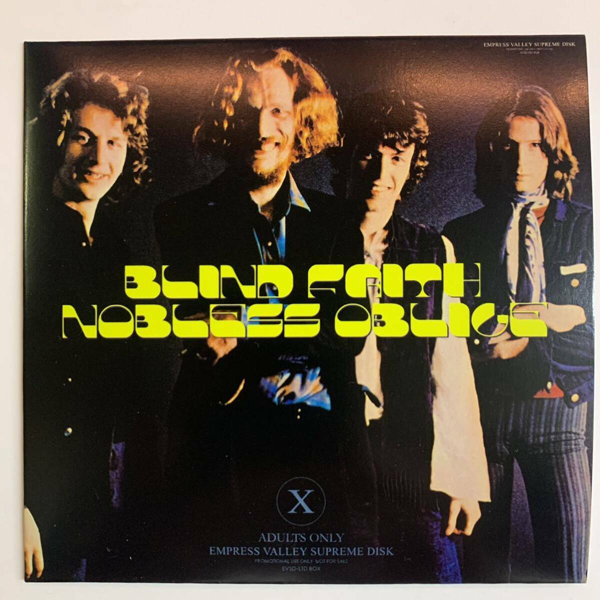 BLIND FAITH / NOBLESS OBLIGE (1CD) Empress Valley