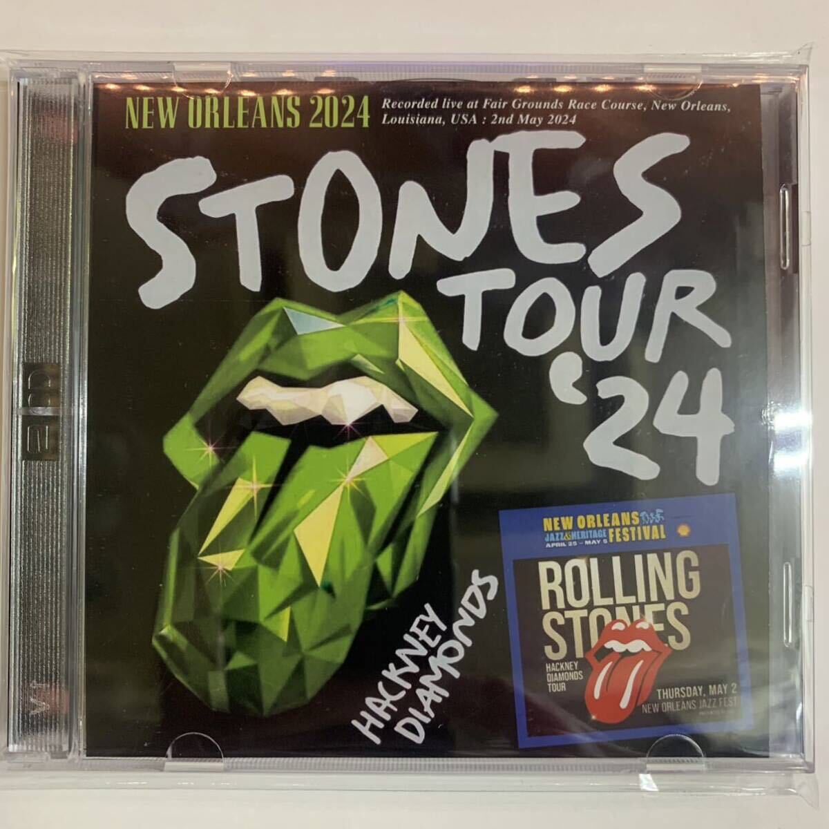 THE ROLLING STONES / HOUSTON 2024 NEW ORLEANS 2024 EAST RUTHERFORD 2024 3 Set (6CD)