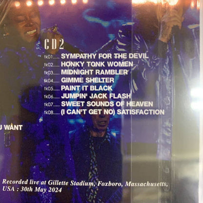 THE ROLLING STONES / FOXBORO 2024 (2CD)