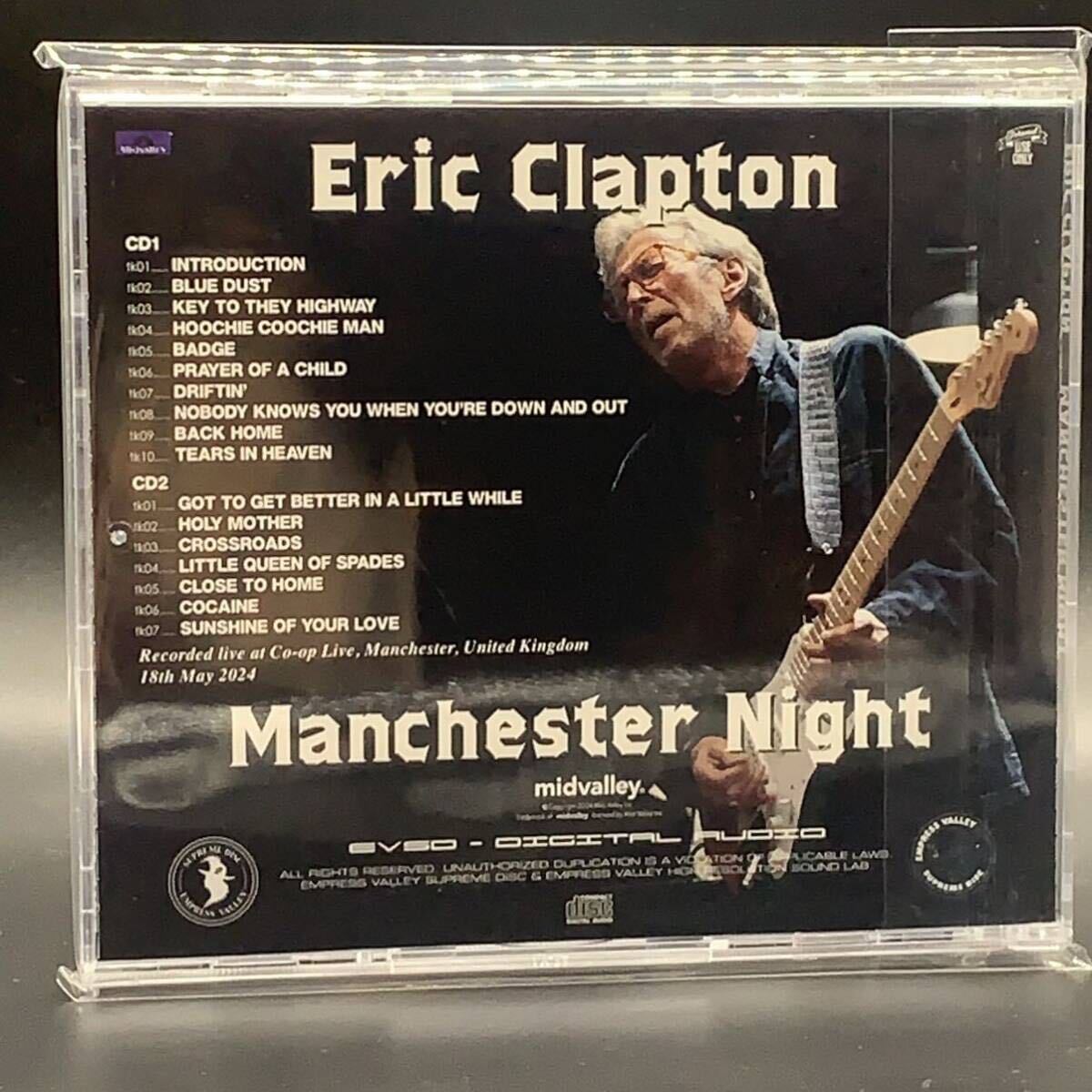 ERIC CLAPTON / Manchester Night & LUCCA Summer Festival 2024 (4CD)