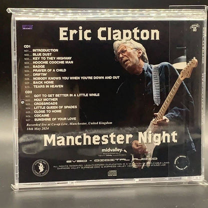 ERIC CLAPTON / Manchester Night & LUCCA Summer Festival 2024 (4CD)