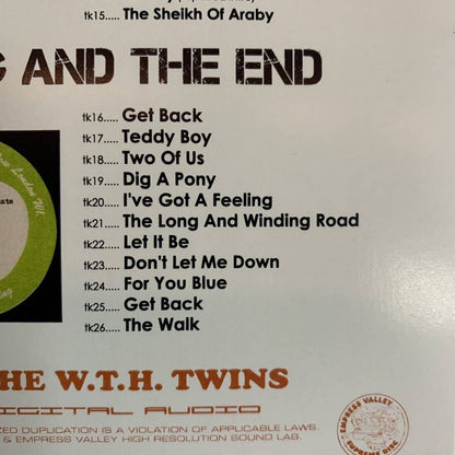 THE BEATLES / BEGINNING AND THE END Pro Use Edition (1CD)