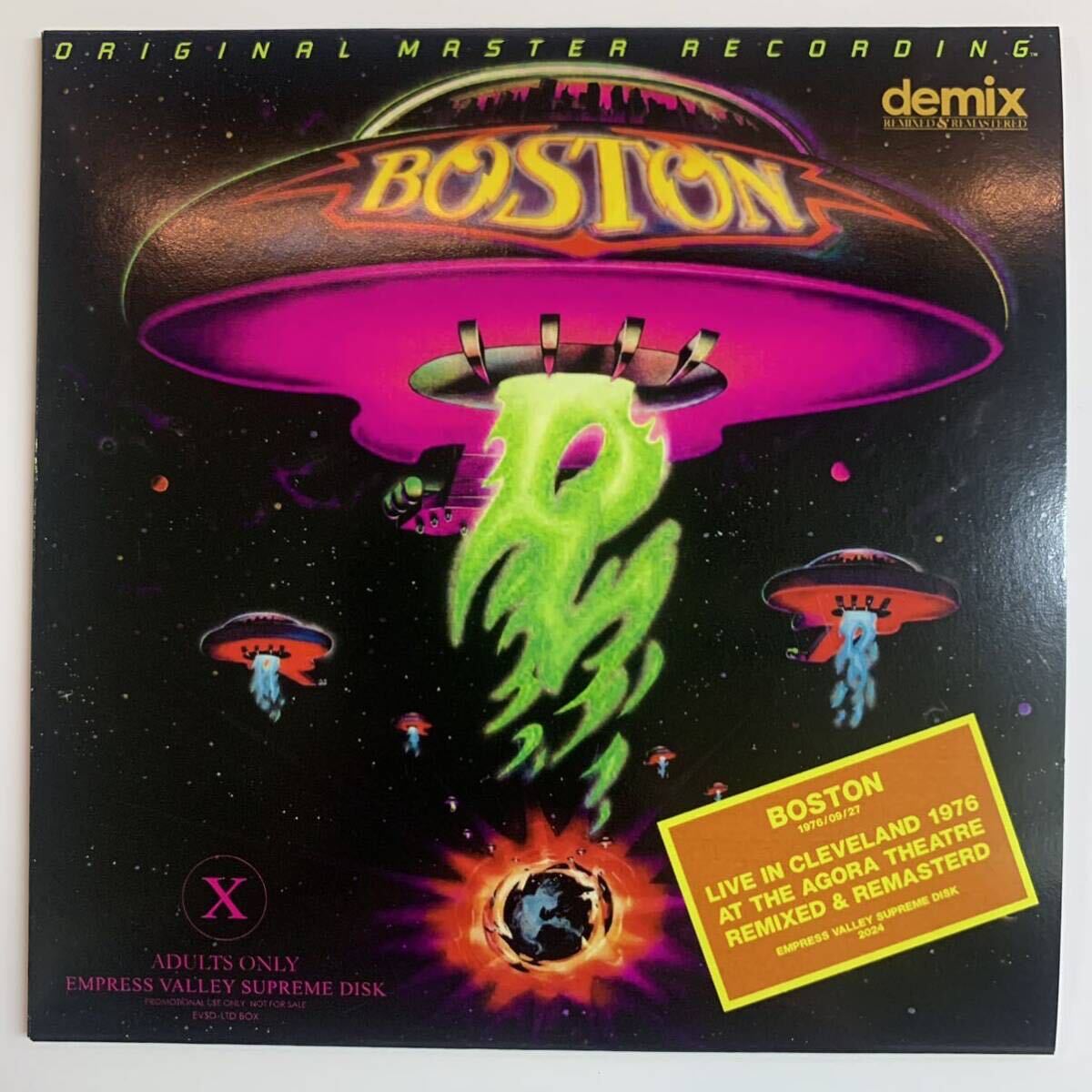 BOSTON / AGORA 1976 (1CD+mini poster) Promo Ver.