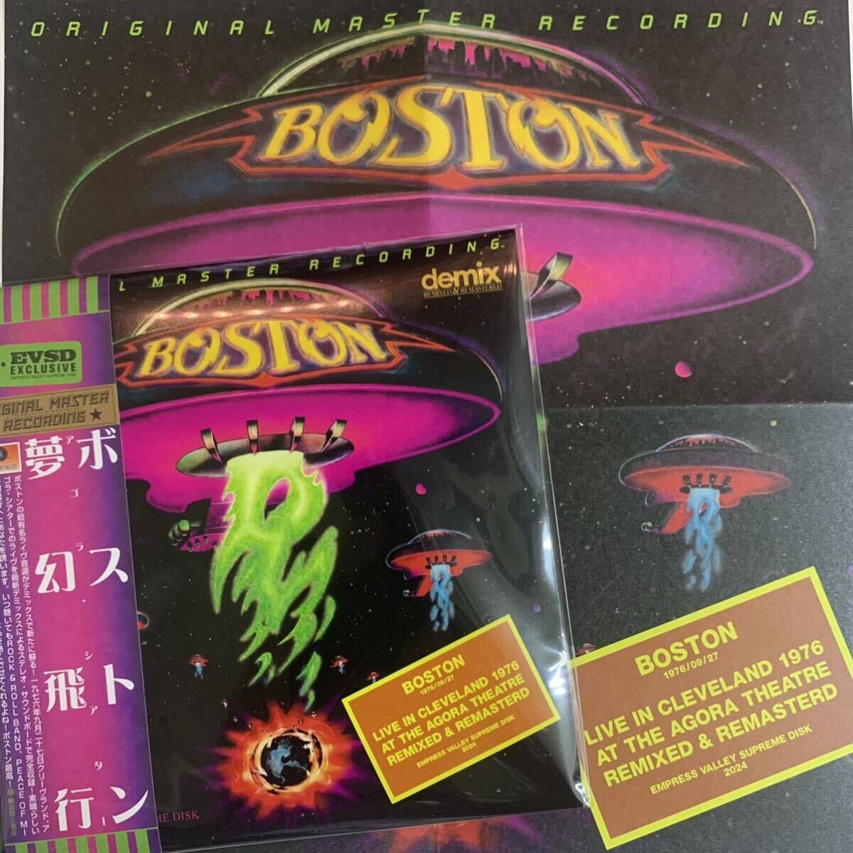 BOSTON / AGORA 1976 (1CD+mini poster) Promo Ver.