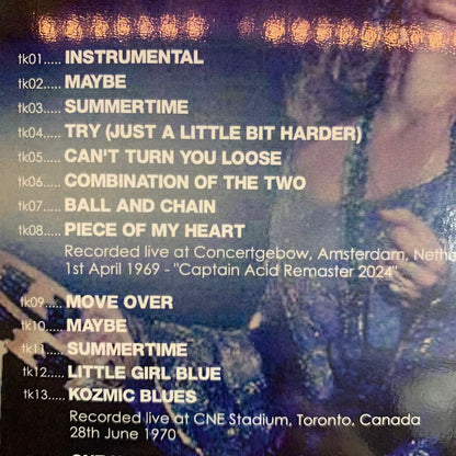 JANIS JOPLIN / KOZMIC BLUES Liver Than You’ll Ever Be Promo Limited Version (1CD)