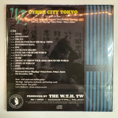 U2 / BLUE TAHITI BOX Ame No Shinjuku Kabukicyo Empress Valley 4CD Cyber City Tokyo