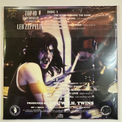 LED ZEPPELIN / TOP 10 JOHN BONHAM LIVE MOMENTS (2CD) Limited ver.