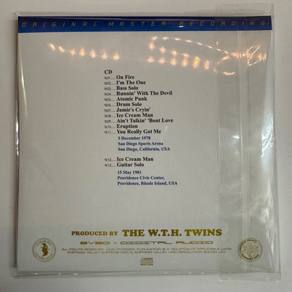 VAN HALEN / SAN DIEGO NIGHT 1978 World Tour (1CD)