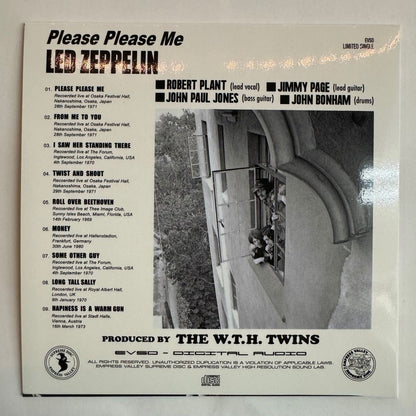 LED ZEPPELIN / PLEASE PLEASE ME (1CD) EMPRESS VALLEY SUPREME DISK Limited ver.