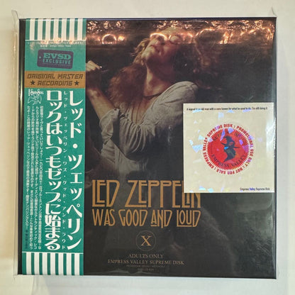 LED ZEPPELIN / LED ZEPPELIN WAS GOOD AND LOUD (2CD + PHOTO BOOKLET)