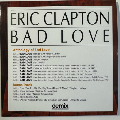ERIC CLAPTON / Anthology of BAD LOVE demix (CD)