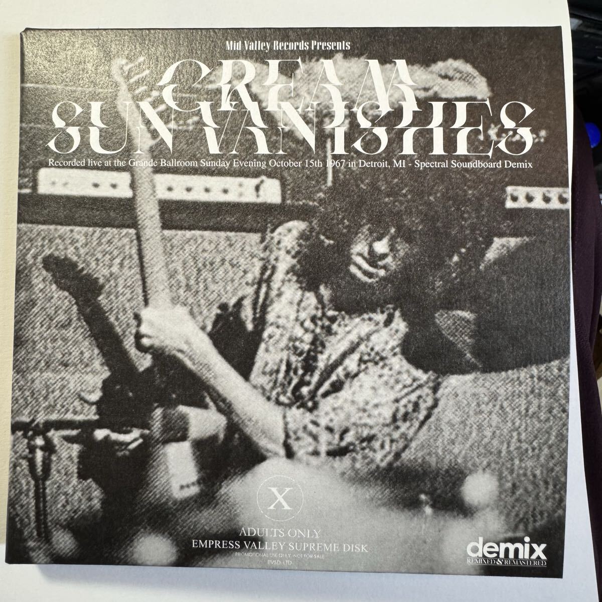 CREAM / SUN VANISHES demix (4CD BOX)