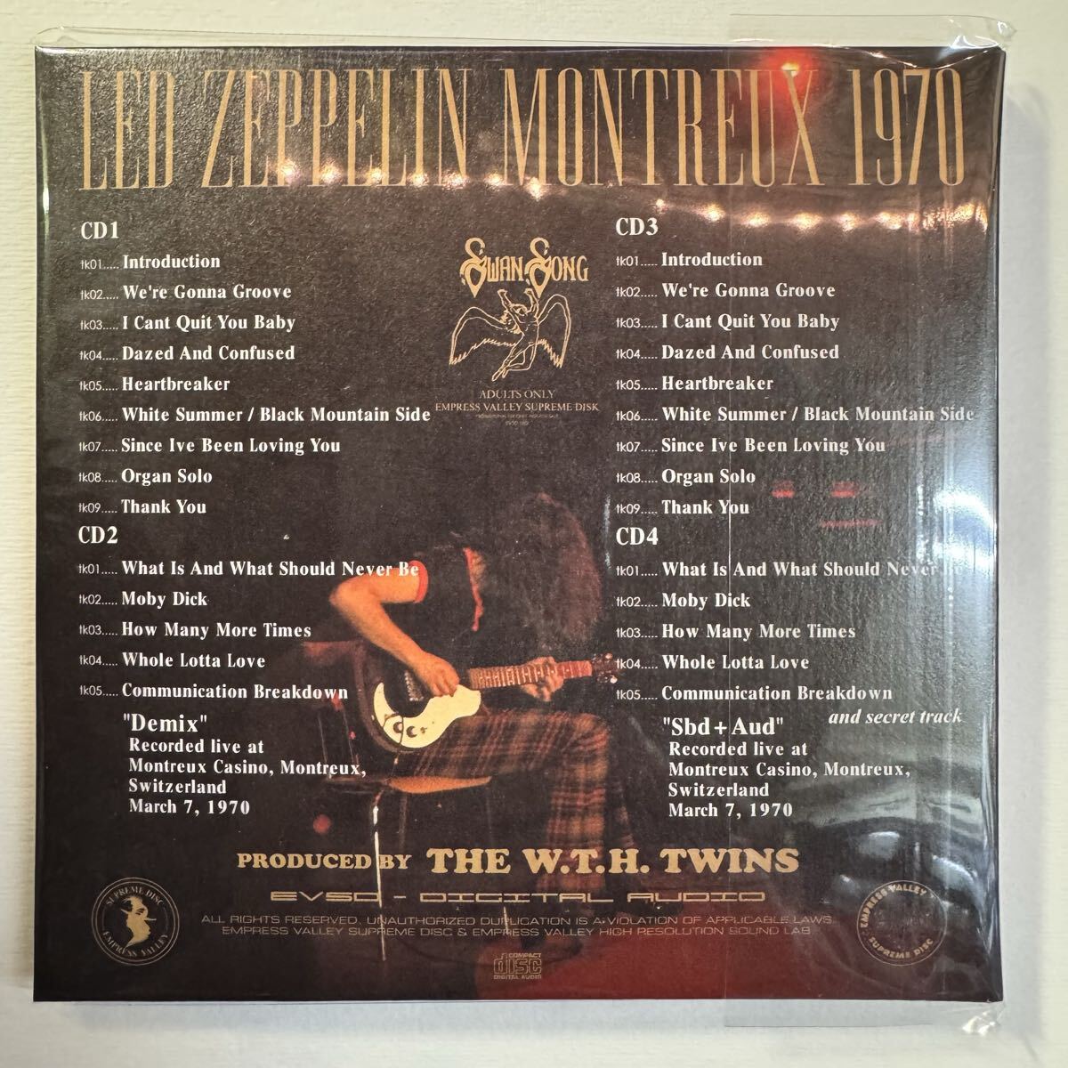 LED ZEPPELIN / LIVE FROM MONTREUX (9CD BOX SET)
