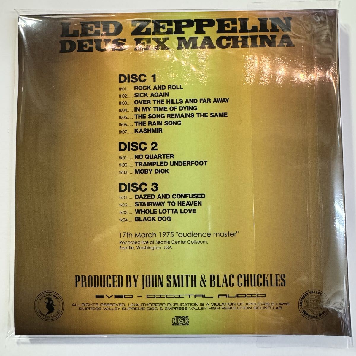 LED ZEPPELIN / DEUS EX MACHINA (14CD BOX with Booklet)