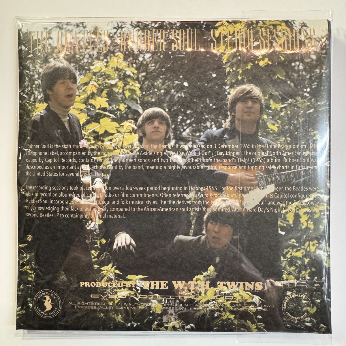 THE BEATLES / A HARD DAY’S NIGHT RUBBER SOUL HELP! FOR SALE Studio Sessions Captain Acid Remaster 4 Set (13CD)