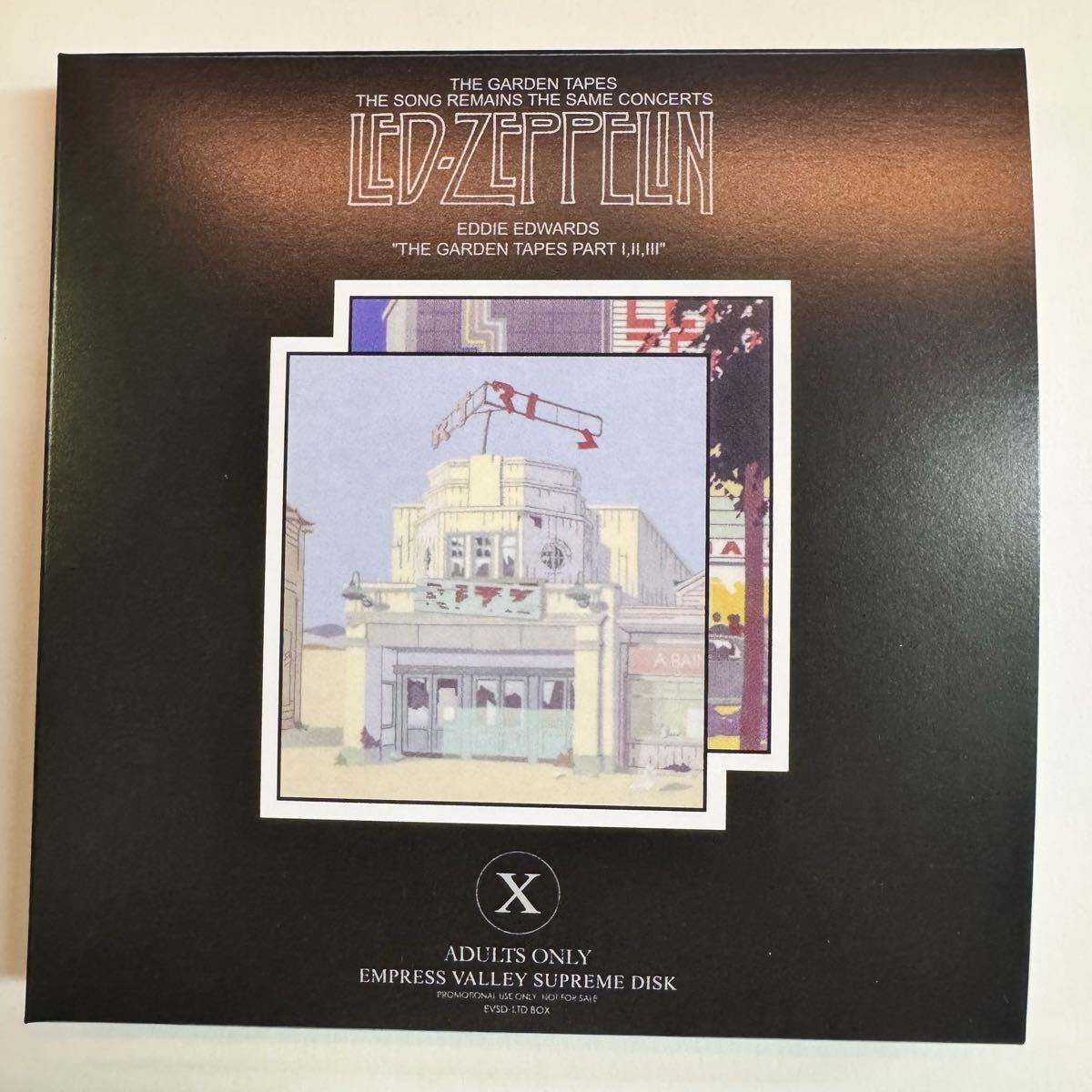 LED ZEPPELIN / EDDIE EDWARDS THE GARDEN TAPES (8CD BOX)