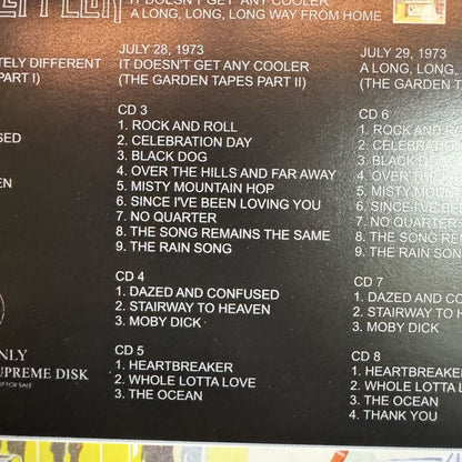 LED ZEPPELIN / EDDIE EDWARDS THE GARDEN TAPES (8CD BOX)