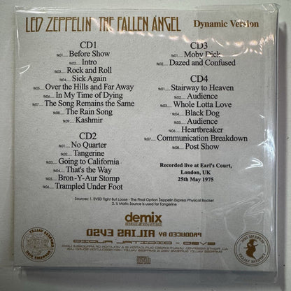 LED ZEPPELIN / THE FALLEN ANGEL (8CD BOX SET) 1975.5.25 Earl’s Court SOUNDBOARD Dimix
