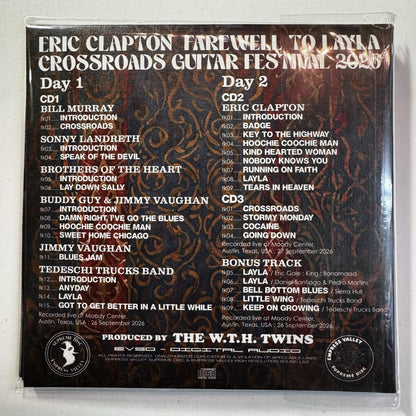 ERIC CLAPTON / FAREWELL TO LAYLA (3CD with Photo booklet)