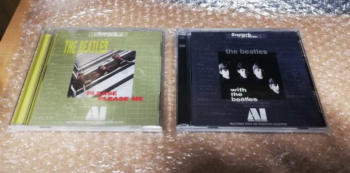 THE BEATLES / PLEASE PLEASE ME & WITH THE BEATLES AI AUDIO COMPANION 2 Set (2CD+2CD)