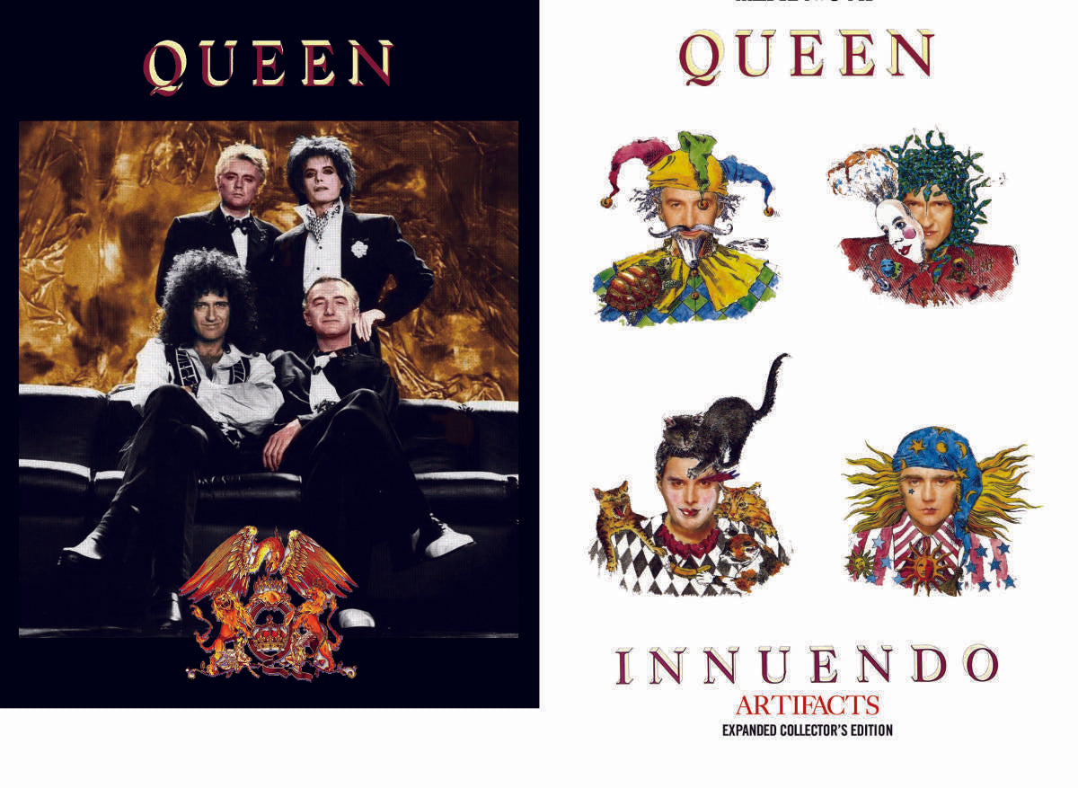 QUEEN / INNUENDO ARTIFACTS �• EXTRACTS EXPANDED COLLECTOR'S EDITION (4CD+3DVD)