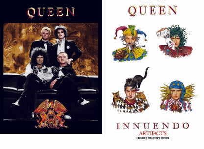QUEEN / INNUENDO ARTIFACTS �• EXTRACTS EXPANDED COLLECTOR'S EDITION (4CD+3DVD)