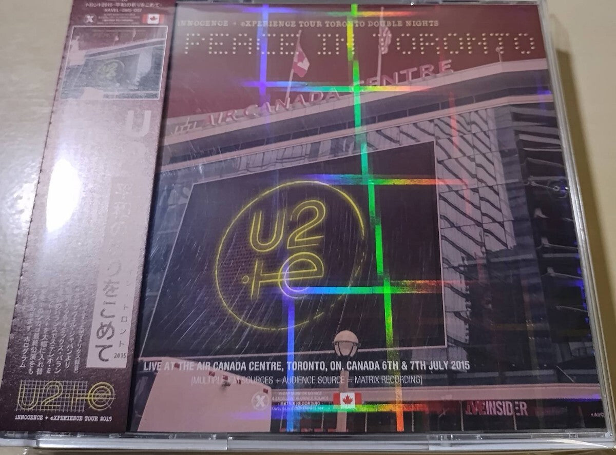 U2 / LIVE PEACE IN TORONTO (4CD)