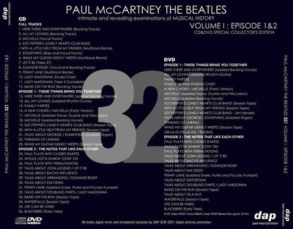 PAUL McCARTNEY - THE BEATLES / 321 VOL.I - EPISODE1&2 (1CD&1DVD)
