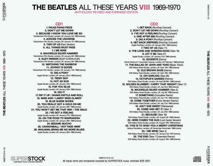 THE BEATLES / ALL THESE YEARS 1-8 Set ANTHOLOGY REVISED AND EXPANDED EDITION (16CD)