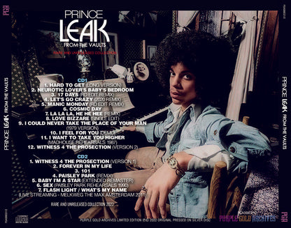Prince / Leak + Scoop From The Vaults Rare and Unreleased Collection 2 Set (4CD)