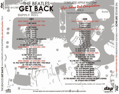 THE BEATLES / GET BACK SESSIONS ESSENTIAL TWICKENHAM & COMPLETE APPLE MASTERS (16CD) Special slipcase limited version