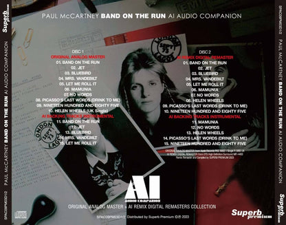 PAUL McCARTNEY & WINGS / BAND ON THE RUN AI - AUDIO COMPANION (2CD)