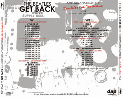 THE BEATLES / GET BACK SESSIONS ESSENTIAL TWICKENHAM & COMPLETE APPLE MASTERS (16CD) Special slipcase limited version