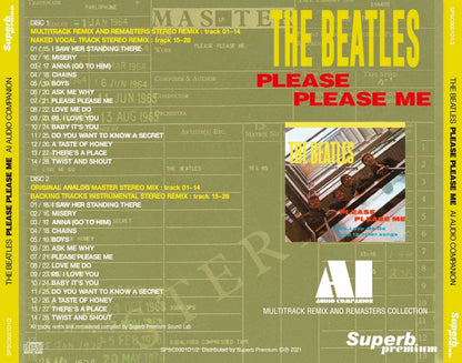 THE BEATLES / PLEASE PLEASE ME & WITH THE BEATLES AI AUDIO COMPANION 2 Set (2CD+2CD)