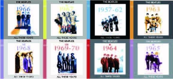THE BEATLES / ALL THESE YEARS 1-8 Set ANTHOLOGY REVISED AND EXPANDED EDITION (16CD)