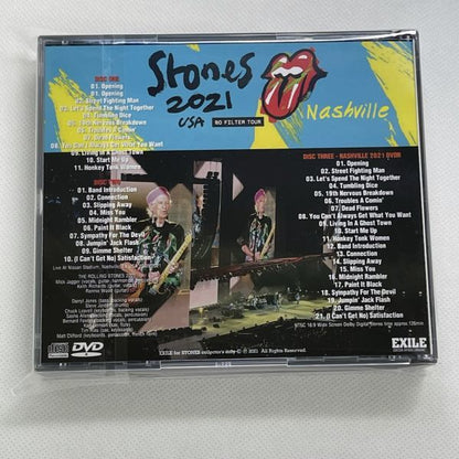 THE ROLLING STONES / ST.LOUIS+NO FILTER US TOUR 2021 LIVE 4 Performances Set (2CD+1DVD) (6CDR+3DVDR)