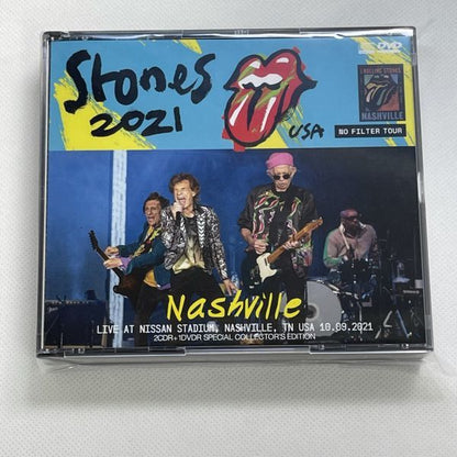 THE ROLLING STONES / ST.LOUIS+NO FILTER US TOUR 2021 LIVE 4 Performances Set (2CD+1DVD) (6CDR+3DVDR)