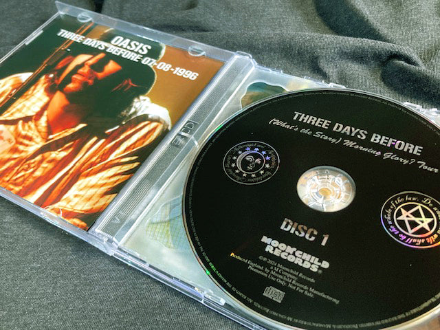 Oasis / Three Days Before SOUNDBOARD (2CD) Moonchild Records
