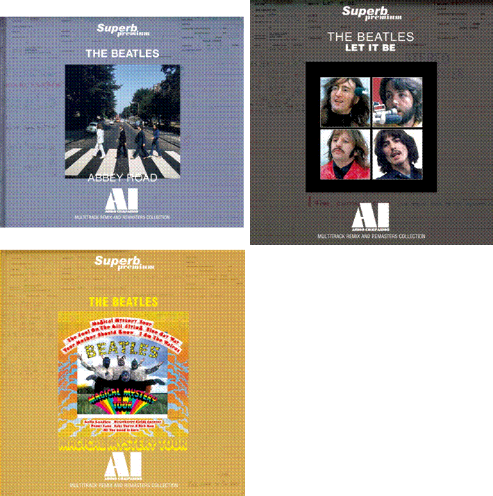 THE BEATLES / AI  AUDIO COMPANION 3 Titles 8CD Set MAGICAL MYSTERY TOUR ABBEY ROAD LET IT BE