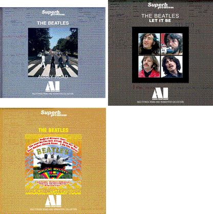THE BEATLES / AI  AUDIO COMPANION 3 Titles 8CD Set MAGICAL MYSTERY TOUR ABBEY ROAD LET IT BE